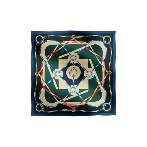 HERMES Carre Шелковые Шарфы Женские Многоцветные