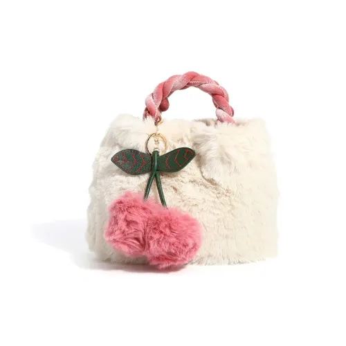 HAWA Плюшевая сумка через плечо сумка на плечо сумка среднего размера женская цвет экрю