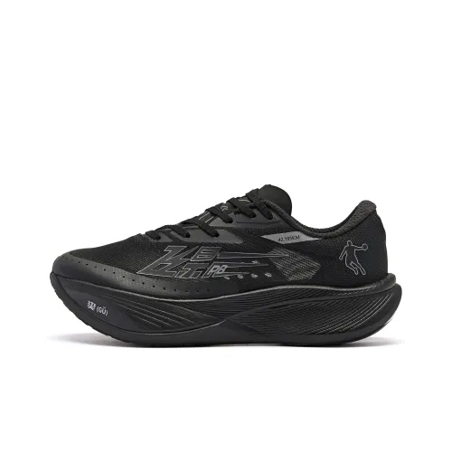 QIAODAN F\PB3,0 Беговые кроссовки Низкий верх Черный Серебряный Мужской