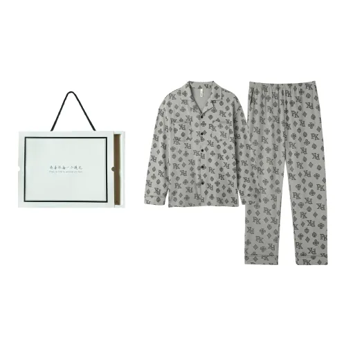 DAMOS·LOVE Пижама Подарочная Коробка Осенняя Мужская Серый