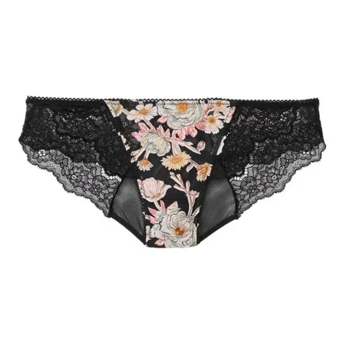 Victoria's Secret Черные Женские Трусики-Бикини