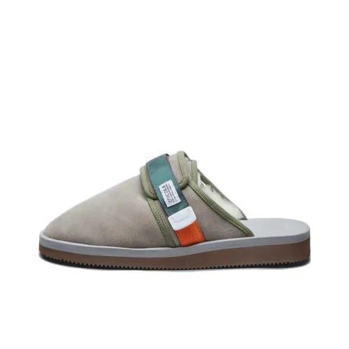 Suicoke Домашние тапочки, серый цвет, мужской