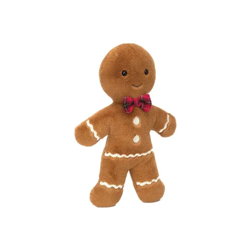 JELLYCAT Christmas series FRED Куклы Плюшевая кукла Длина 19 см Высота 32 см