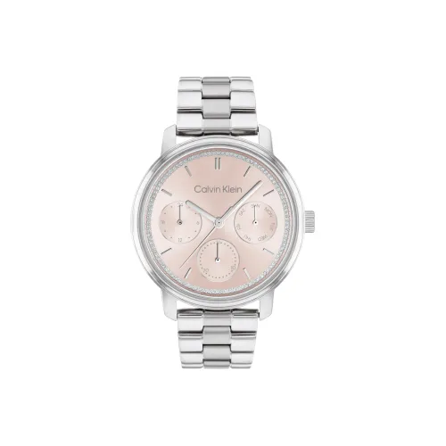 Calvin Klein Кварцевый Movement Женские часы 38mm*38mm*9,8mm Розовый