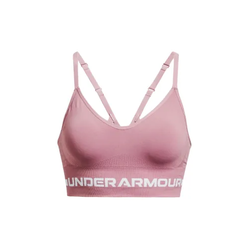 Under Armour Бесшовный Розовый Женские Бюстгальтеры
