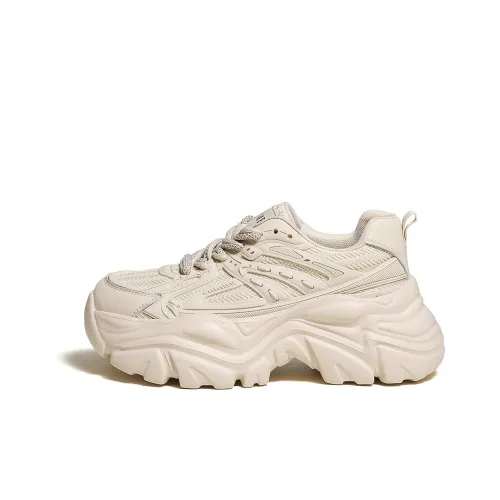 CAMEL Износостойкий Дышащий Легкий Низкий Топ Кроссовки с Толстой Подошвой Женские