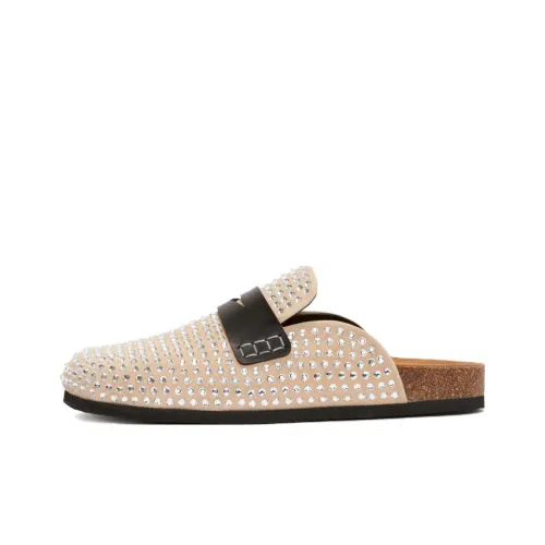 JW Anderson Резиновая подошва Домашние тапочки Женские Бежевые