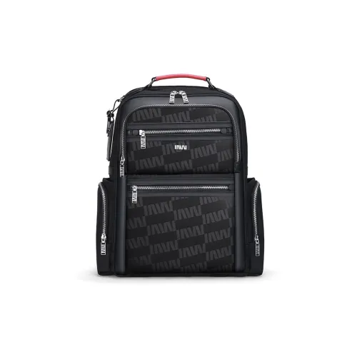 SEPTWOLVES ПУ (полиуретан) Рюкзак Унисекс Черный