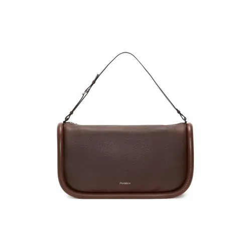 JW Anderson с коровьей кожей сумка через плечо из овчины мужская кофейного цвета