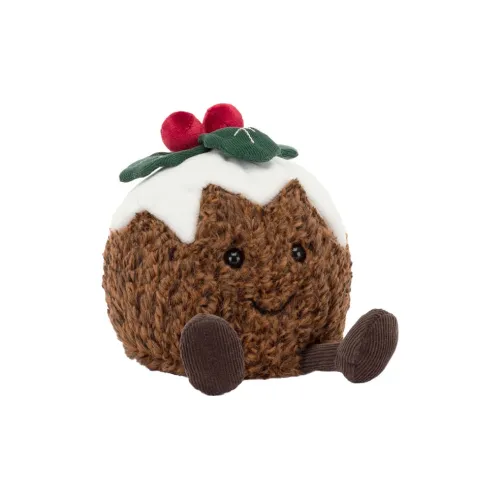 JELLYCAT Interesting Food Пудинг Куклы Плюшевая кукла 17 см Рекомендуемый рост в сидячей позе