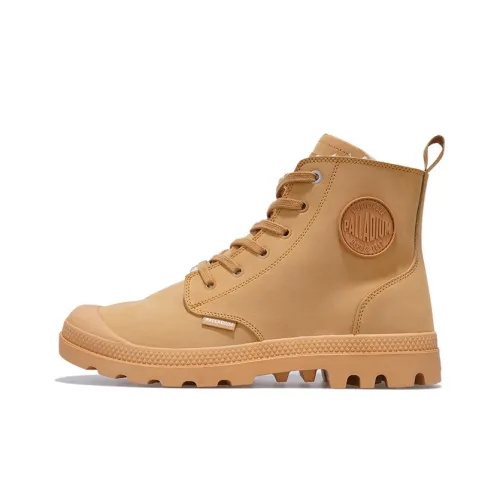 Палладий Crew Martin Boot High Топ Женские Пшенично-желтый