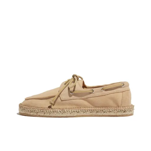 SCAROSSO Espadrilles Низкий Топ Бежевый Мужской