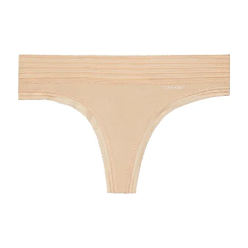 Calvin Klein Бежевый Женский Стринг