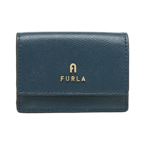 Furla Кожа Кошелек Мини Женский Синий
