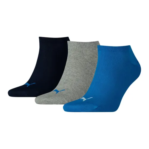 PUMA 3 упаковки Темно-синие + Серые + Синие Мужские носки