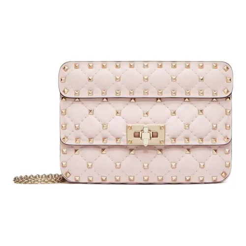 Valentino Овчина Сумка через плечо Женская Розовая