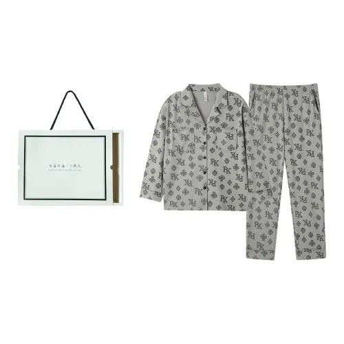 DAMOS·LOVE Пижама Подарочная Коробка Осенняя Женская Серый