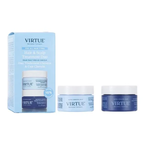 Virtue Exfoliating Scalp Repairing Сыворотка Набор Exfoliating Scalp Repairing Сыворотка 15 мл + Deep Repair Волосы Маска 15 мл