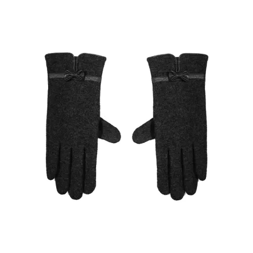 MOERCIAN 20% кашемир 70% овечья шерсть 10% акрил вязаные перчатки женские