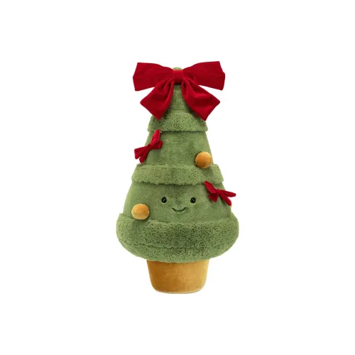 JELLYCAT Christmas Series Декоративные рождественские деревья Куклы Плюшевая кукла 55 см Рекомендуемая высота