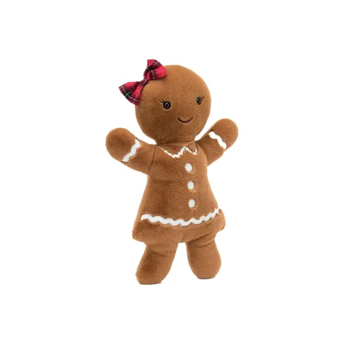 JELLYCAT Christmas series Gingerbread Rubies Кукла Плюшевая кукла 33 см Высота
