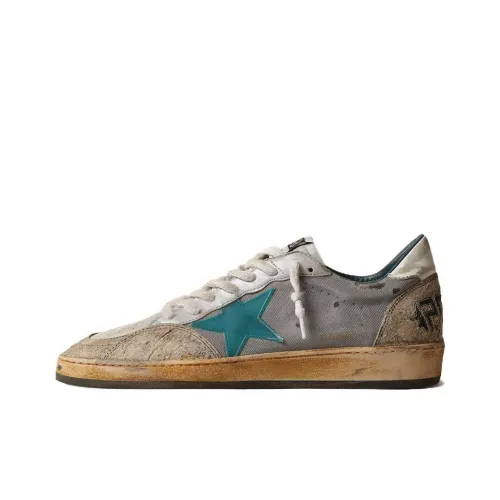 Кроссовки для скейтбординга Golden Goose Ball Star Low Top Серые Мужские