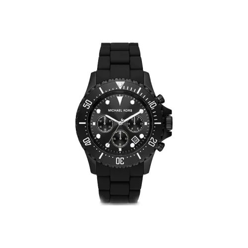 MICHAEL KORS Кварцевый механизм Мужские часы 45 мм Черный