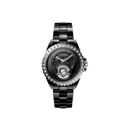 CHANEL Ручной механизм Женские часы J12 38 мм с открытым механизмом