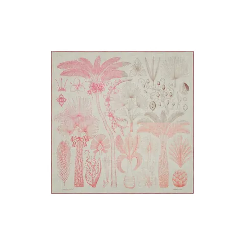 HERMES FINESSE Вязаные шарфы Женские Бежевый