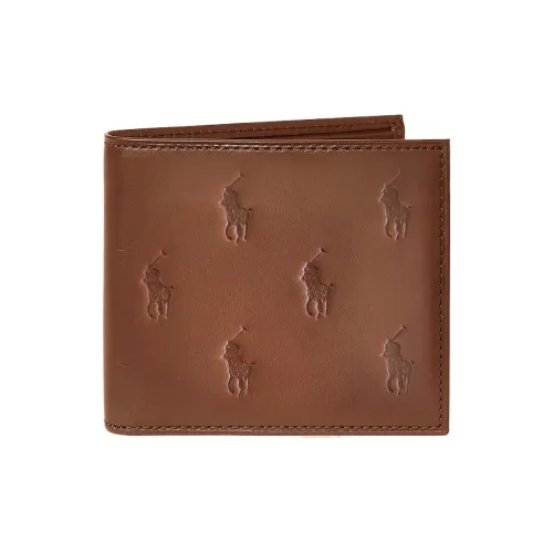 Polo Ralph Lauren Кожа Кошелек Стандартный Мужской Коричневый