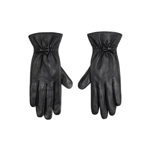 MOERCIAN Овчина Натуральная кожа Перчатки Женские Однотонные