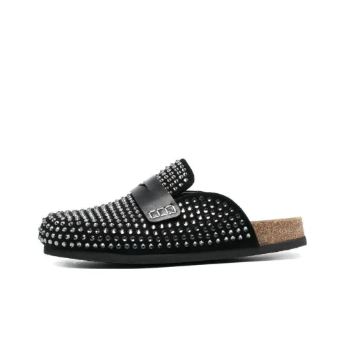 JW Anderson Домашние тапочки Женские Черные