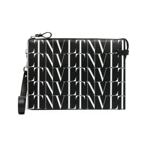 Valentino Кожа Клатч Мужской Черный