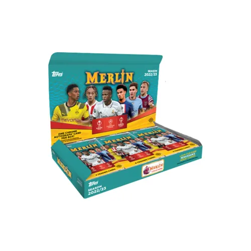 Topps Merlin Hand GRENADE Коробка Хобби Champions League UEFA Soccer Star Карта Коллекционная спортивная карта Целая коробка