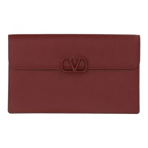 Valentino Коровья кожа Сумка Клатч Стандартная Женская Красная