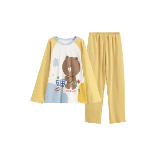 FENTENG Женские пижамные комплекты