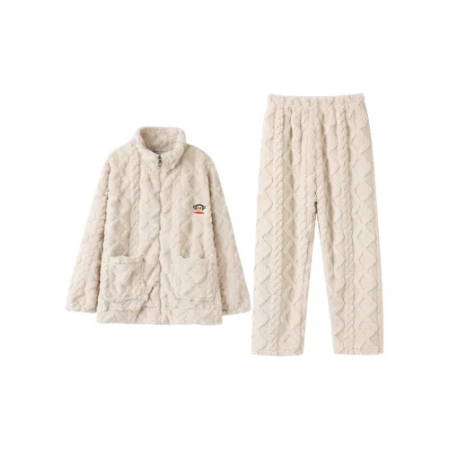 PAUL FRANK Пижамный комплект Унисекс Абрикос Темно-серый