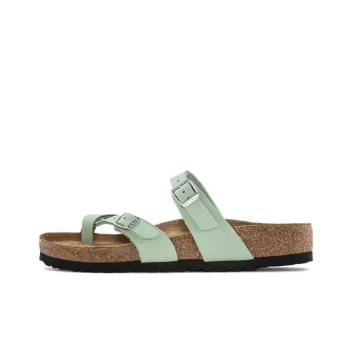 Birkenstock Mayari Слипоны Женские Зеленые Узкие