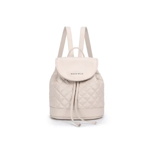 UNITE STAR Мягкая кожа ПУ (полиуретан) ткань ведрообразный рюкзак женский кремовый бежевый белый черный