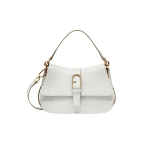 Furla Телячья кожа Сумка через плечо Сумка Мини Женская Зефирно-белая