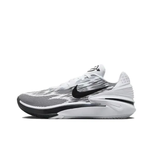 Nike Air Zoom Cut 2 Low Топ Баскетбольные кроссовки Унисекс Белый Черный