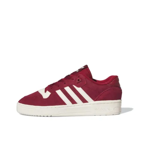 Adidas Originals Rivalry Slip Resistant Низкие Кроссовки для скейтбординга Мужские Красные
