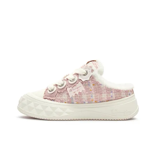 Champion Скейтборд Кроссовки Низкие Розовые Женские