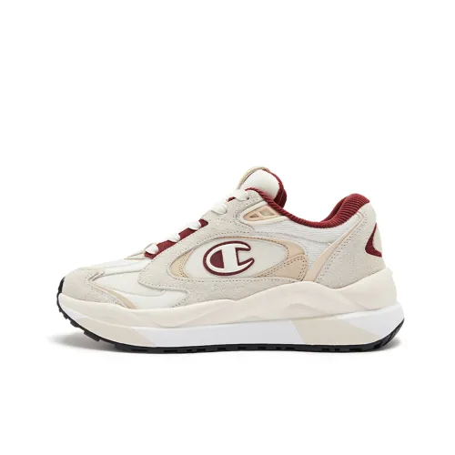 Champion Износостойкие амортизаторы Shock Low Top Толстая подошва Женские Темно-красный