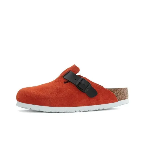 Birkenstock Домашние тапочки Оранжево-черные Женские