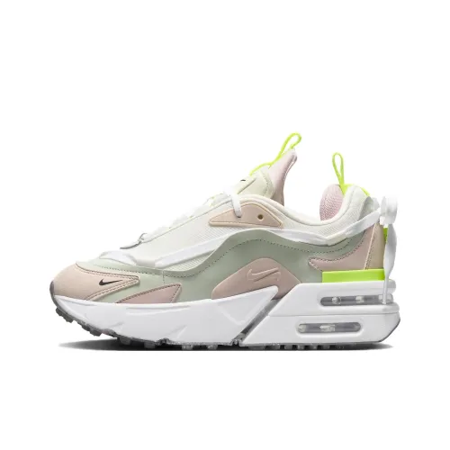 Nike Air Max Furyosal Low Топ Беговые кроссовки Женские Розовый