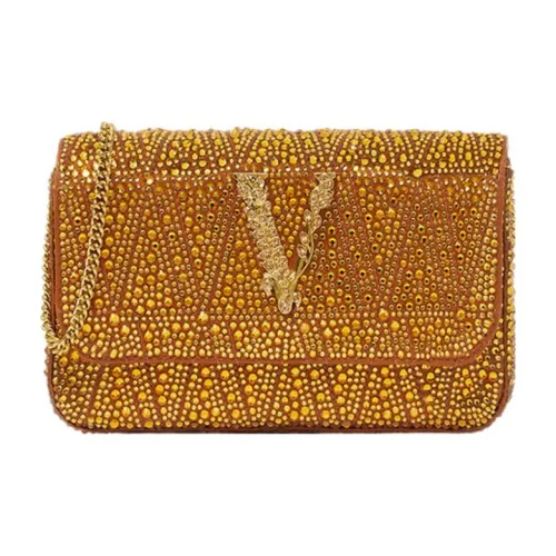 FANSIZHE Virtus Вискоза с шелком Mulberry Сумка через плечо Сумка на плечо Женская Золото