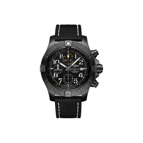 BREITLING Автоматический Механический Часы Мужские 45 мм Черные
