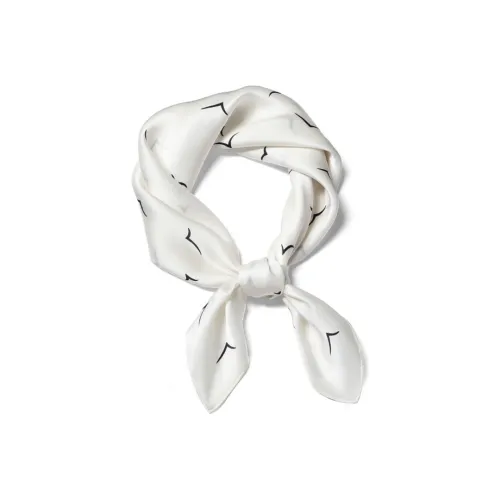 YOUYOULAN Шелковые шарфы для женщин