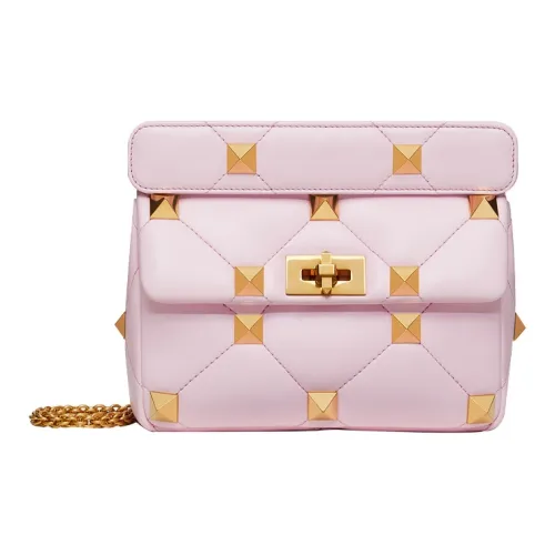 Valentino Sheepskin Сумка через плечо Сумка через плечо Сумка среднего размера Женская Розовая